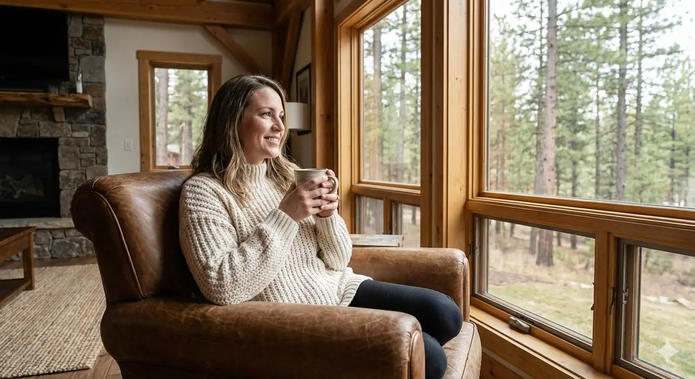 Ilustracja na Dzień Kobiet. Oferta specjalna na pobyt w agroturystyce Na Górze w Roztoczu.